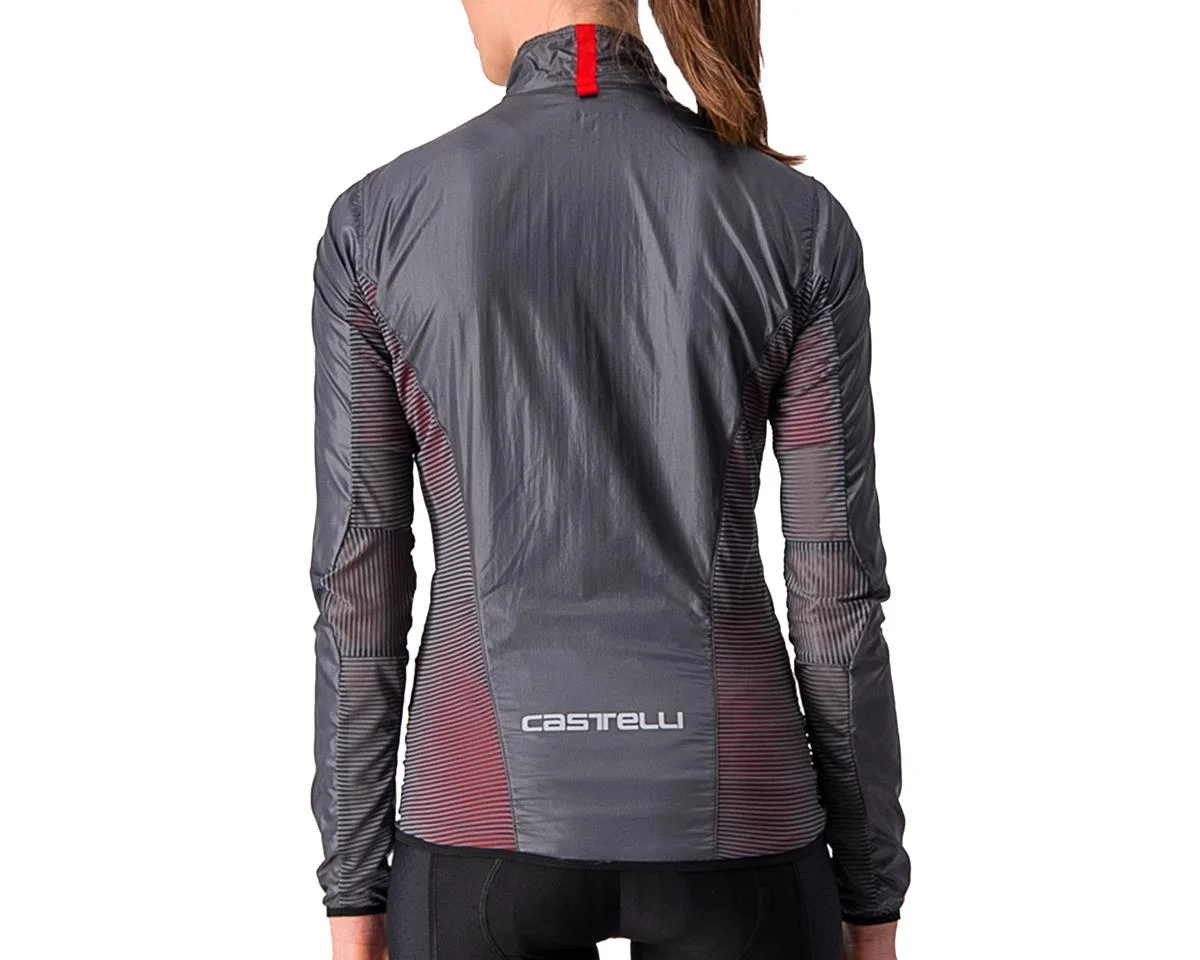 Castelli Aria Women's Shell Jacket (Dark Grey) (M) - view 2